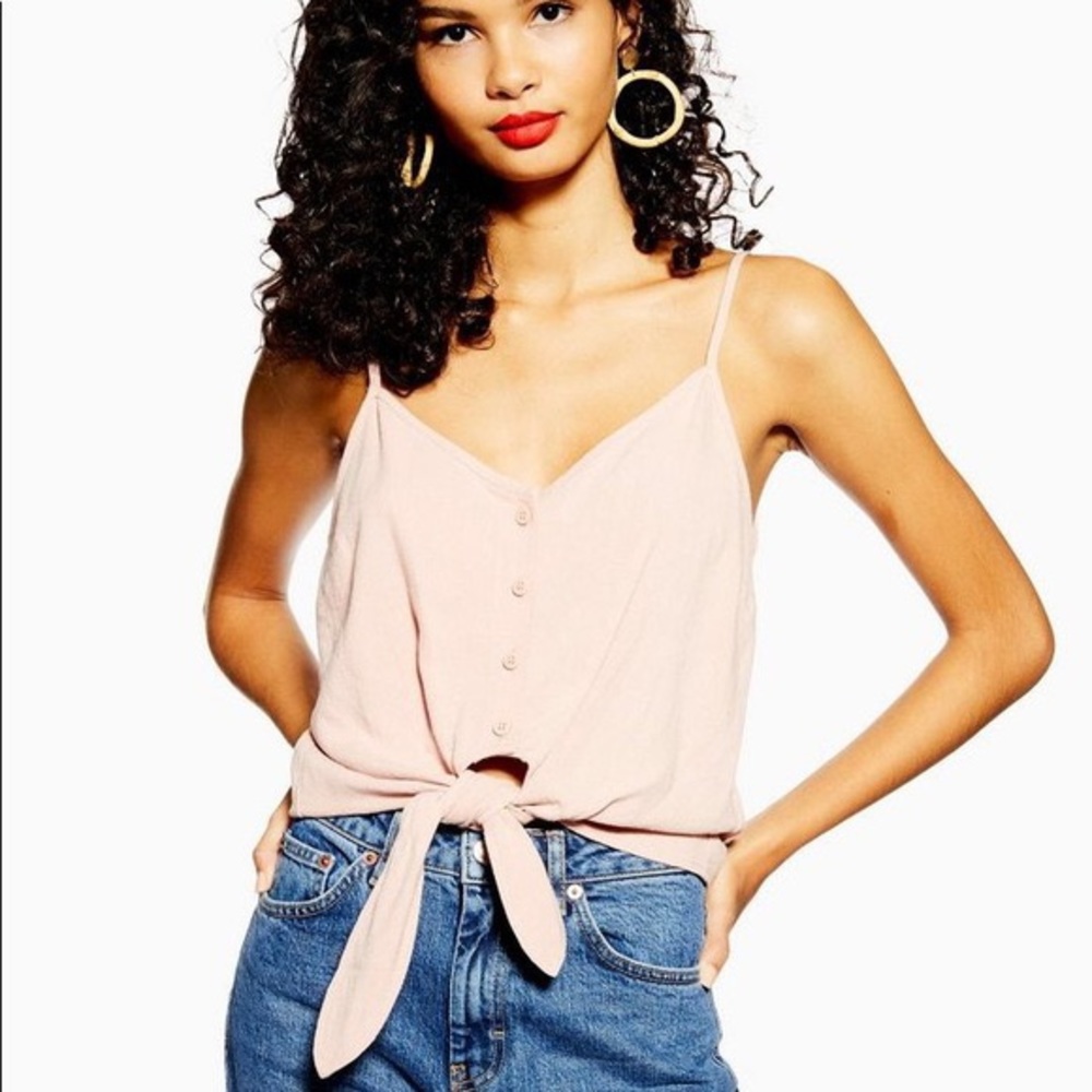 TopShop Pink Camisole - Size 6